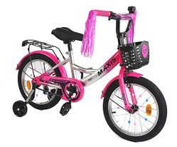 Велосипед Corso Maxis 18" с корзинкой