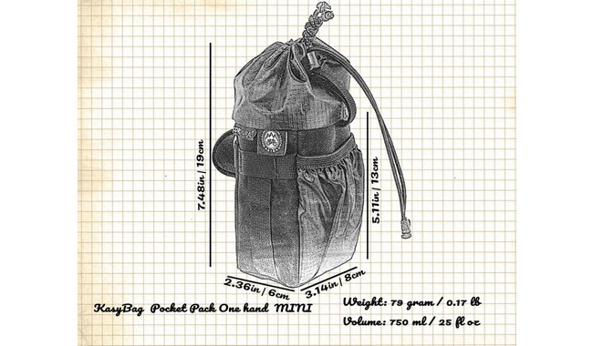 Сумка на кермо KasyBag Pocket Pack One Hand Mini - дополнительное фото 5