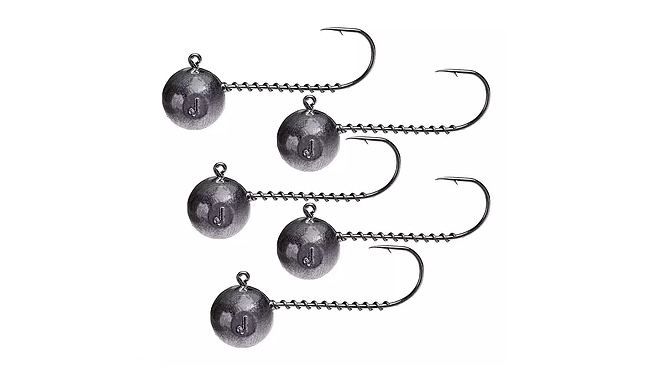 Джиг-головка Jigger Fudo AB Jig 2/0 8 г 5 шт - фото 1