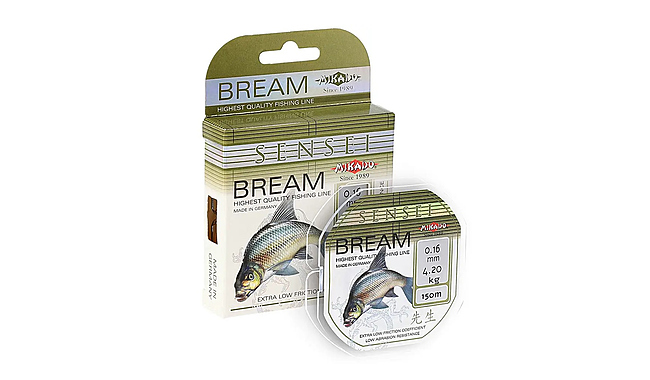 Лісочка Mikado Sensei Bream 150 м 0,26 мм 8,75 кг - фото 1