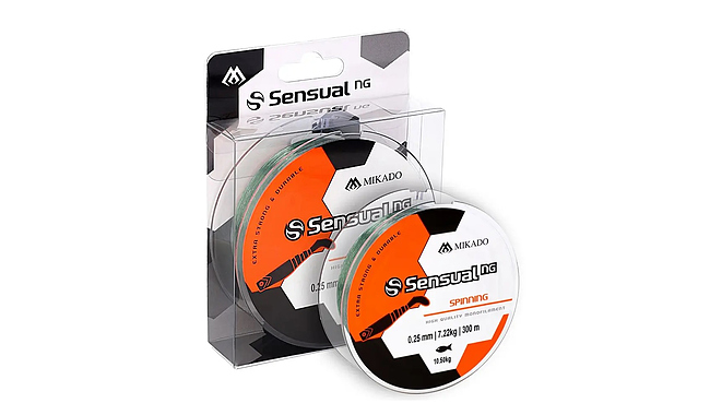Лісочка Mikado Sensual NG Spinning 300 м 0,14 мм 2,91 кг - фото 1