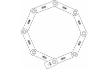 Велозамок ABUS Bordo 6000C/120 - дополнительное фото 2