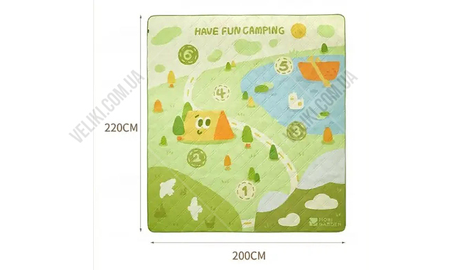 Килимок Mobi Garden Fun NX23663024 - дополнительное фото 5