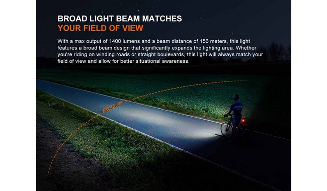 Велофара Fenix BC22R - дополнительное фото 3