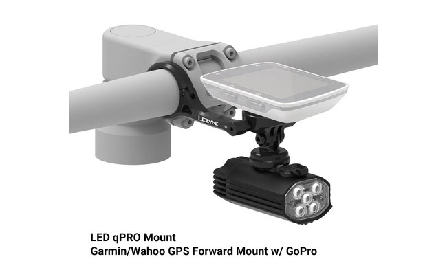 Адаптер крепления велофары Lezyne LED qPRO - дополнительное фото 1