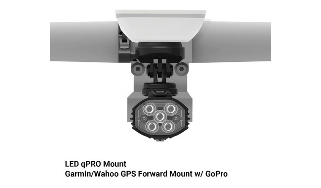 Адаптер крепления велофары Lezyne LED qPRO - дополнительное фото 2