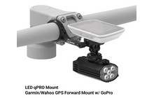 Крепление Lezyne Garmin/Wahoo GPS Forward GoPro - дополнительное фото 2