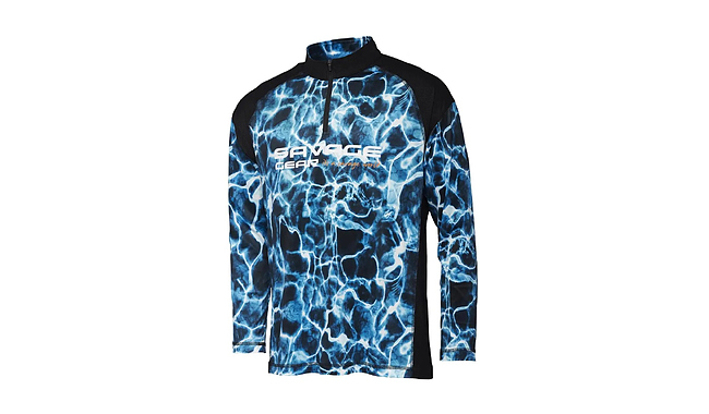 Реглан Savage Gear Marine UV Long Sleeve Tee - фото 1