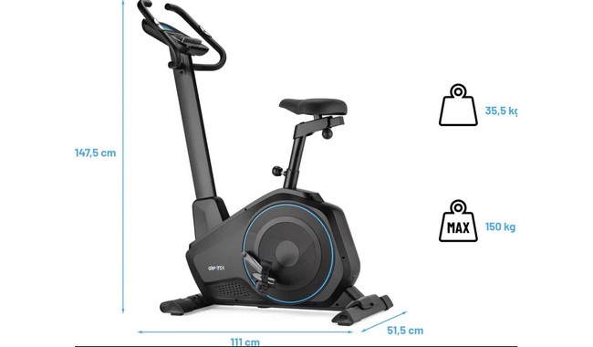 Велотренажер Gymtek XB6000 - дополнительное фото 1