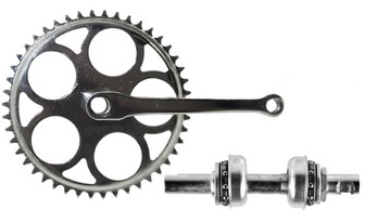 Система шатунів KB 46T 170 мм з кареткою