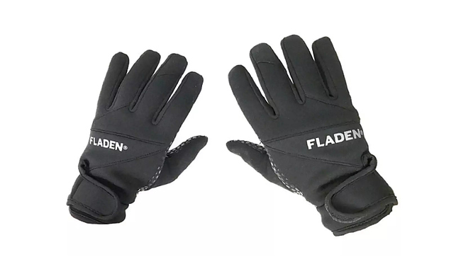 Перчатки Fladen Neoprene Gloves grip - фото 1