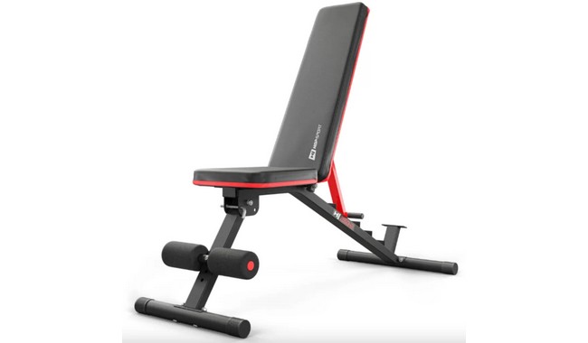 Набір Elitum Titan гантелі 2х31кг з лавою HS-2050 HB - дополнительное фото 3