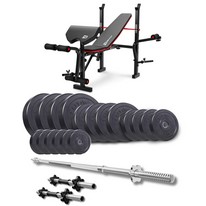 Набор Elitum Titan 89 кг + скамья Hop-sport 1055 PRO