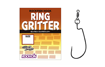 Гачок Varivas Rock-On Ring Gritter #3 4 шт