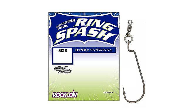 Крючок Varivas Rock-On Ring Spash #3 4 шт - фото 1