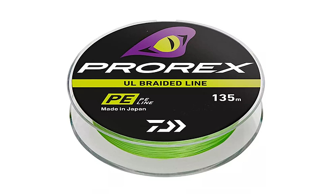 Шнур Daiwa Prorex UL Braid PE 135 м 0,128 мм 4,3 кг - фото 1