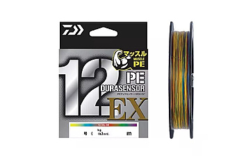 Шнур Daiwa UVF PE Dura Sensor X 12EX+Si3 200 м 0,185 мм 12,1 кг
