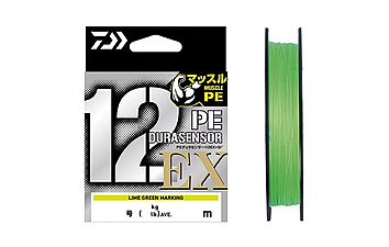 Шнур Daiwa UVF PE Dura Sensor X 12EX+Si3 150 м 0,185 мм 12,1 кг