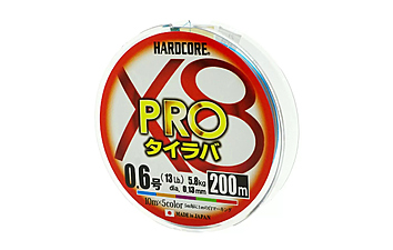 Шнур Duel Hardcore X8 PRO 200 м 0,13 мм 5,8 кг