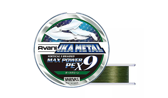 Шнур Varivas Ikametal Max Power PE X9 200 м 0,128 мм 6,3 кг - фото 1