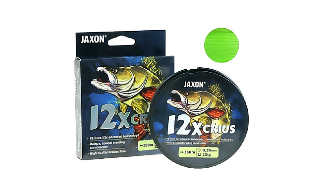 Шнур Jaxon Crius 12x 150 м 0,14 мм - фото 1