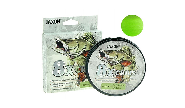 Шнур Jaxon Crius 8x 150 м 0,28 мм - фото 1