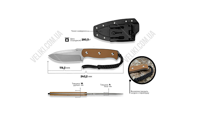 Нож Sencut Toxodon - дополнительное фото 21