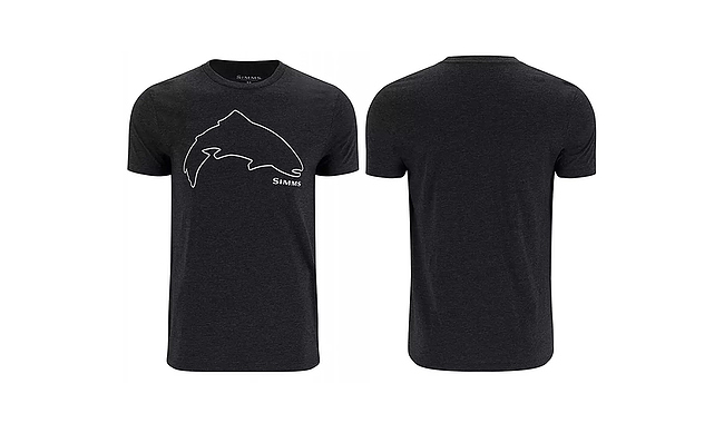 Футболка Simms Trout Outline T-Shirt - фото 2