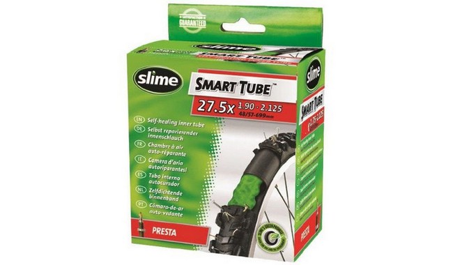 Антипрокольна камера 27.5" Slime 27.5x1.9-2.2" Presta 48 мм - фото 1