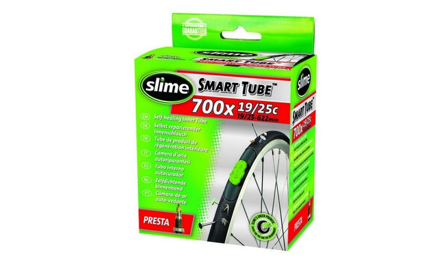 Антипрокольна камера 28" Slime 700x19/25 Presta 48 мм - фото 1