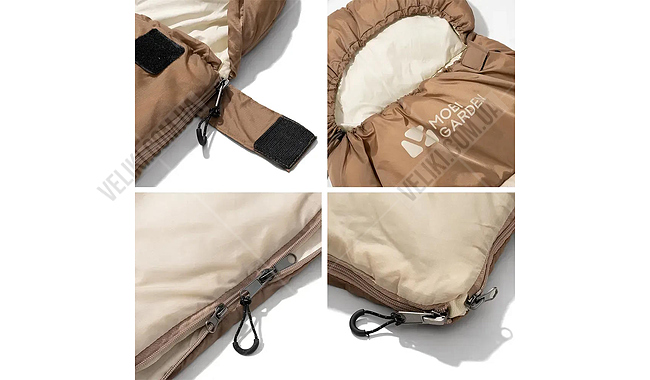 Спальний мішок Mobi Garden XY 1.4 220 cм L - дополнительное фото 3