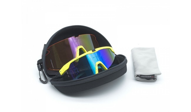 Очки Author ZX8 S!BRIGHT Orange 65 & BlueRevo 13 - дополнительное фото 6