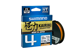 Шнур Shimano Kairiki 4 PE 150 м 0,20 мм 13,8 кг