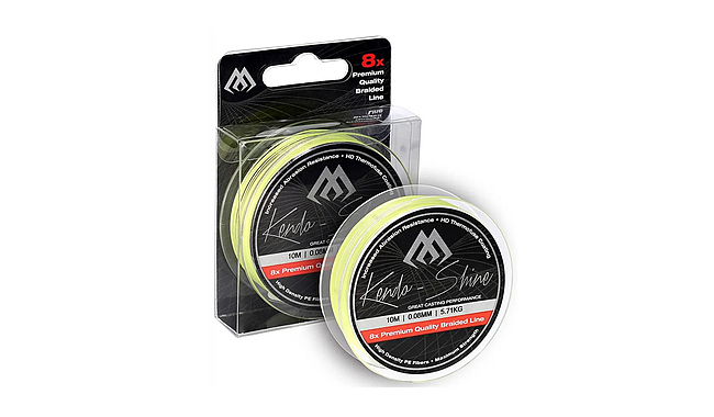 Шнур Mikado Kendo Shine Braid 10 м 0,14 мм 11,75 кг - фото 1