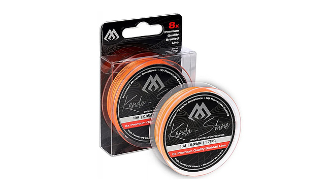 Шнур Mikado Kendo Shine Braid 10 м 0,16 мм 13,84 кг - фото 1