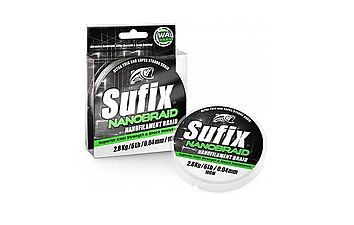 Шнур Sufix Nano Braid 100 м 0,06 мм 3,3 кг