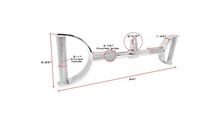 Ручка для верхней тяги York Fitness Y-6833 60 см - дополнительное фото 6