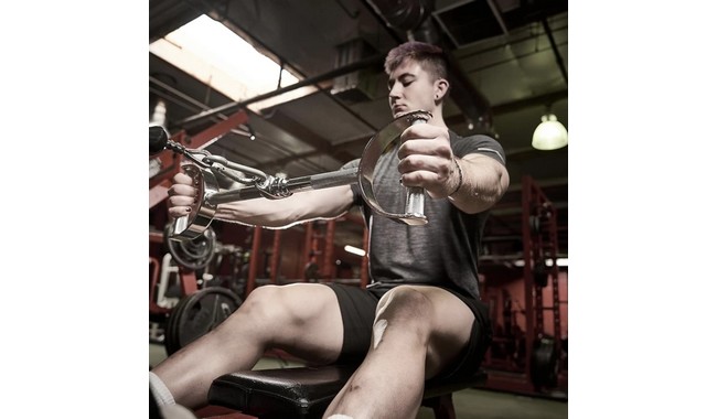 Ручка для верхней тяги York Fitness Y-6833 60 см - дополнительное фото 7