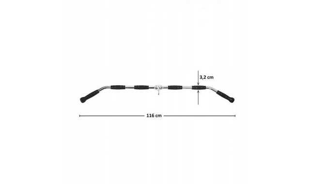 Ручка для верхней тяги York Fitness Y-36160 122 см - дополнительное фото 10