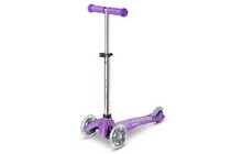 Самокат Micro Mini Deluxe Fairy Glitter LED - фото 1