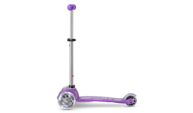 Самокат Micro Mini Deluxe Fairy Glitter LED - дополнительное фото 1