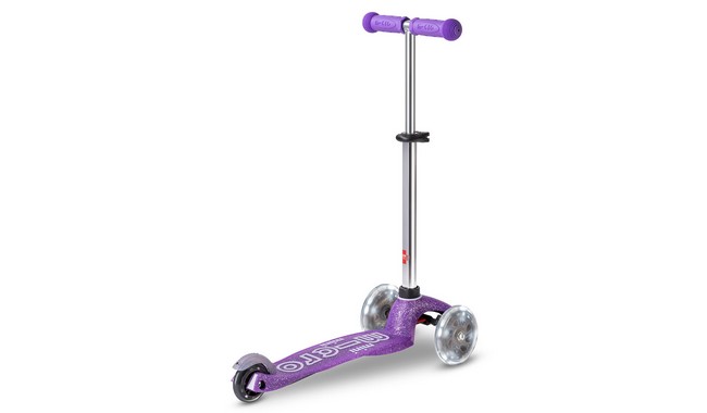 Самокат Micro Mini Deluxe Fairy Glitter LED - дополнительное фото 2