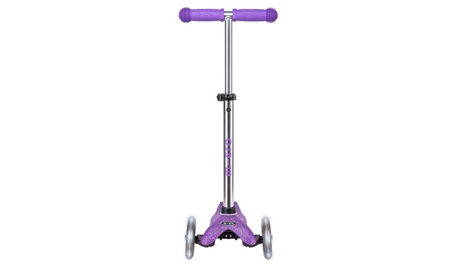 Самокат Micro Mini Deluxe Fairy Glitter LED - дополнительное фото 3