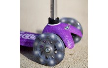 Самокат Micro Mini Deluxe Fairy Glitter LED - дополнительное фото 5