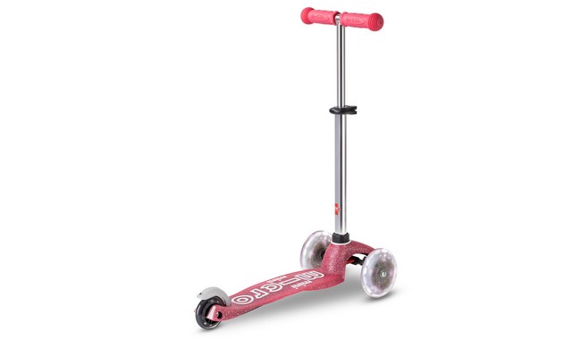 Самокат Micro Mini Deluxe Fairy Glitter LED - дополнительное фото 10