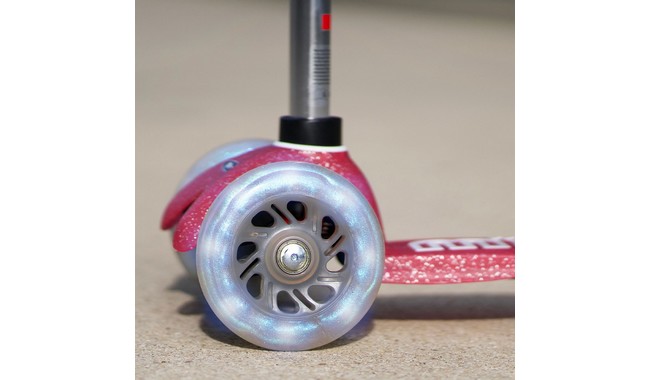 Самокат Micro Mini Deluxe Fairy Glitter LED - дополнительное фото 13