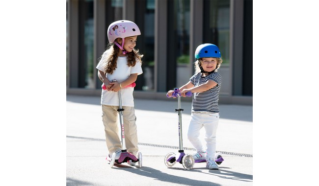 Самокат Micro Mini Deluxe Fairy Glitter LED - дополнительное фото 16