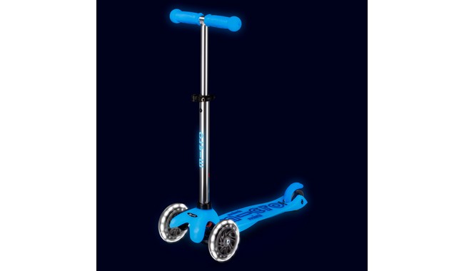 Самокат Micro Mini Deluxe Glow LED - дополнительное фото 4