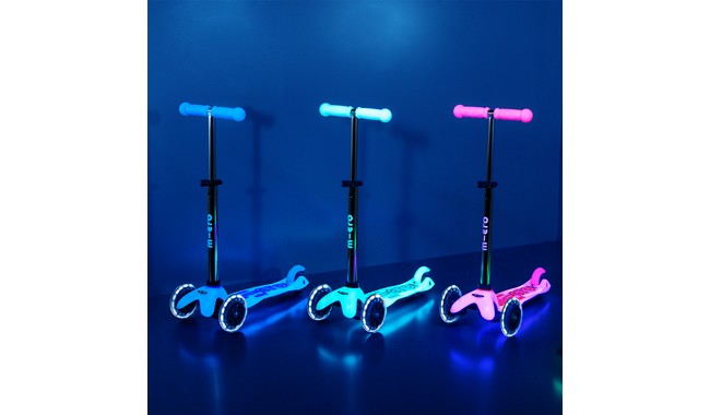 Самокат Micro Mini Deluxe Glow LED - дополнительное фото 7