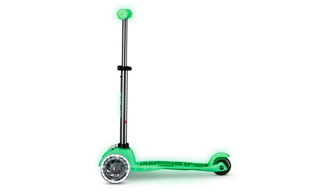 Самокат Micro Mini Deluxe Glow LED - дополнительное фото 1